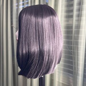 Sleek Black Bob Wig